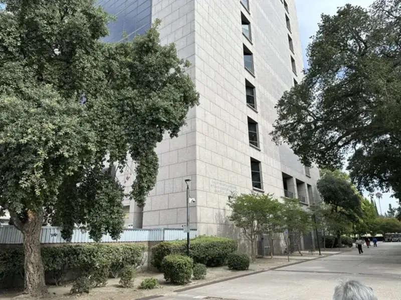 Van Nuys Courthouse on Sylmar Avenue