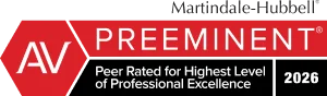 Martindale-Hubbell Preeminent